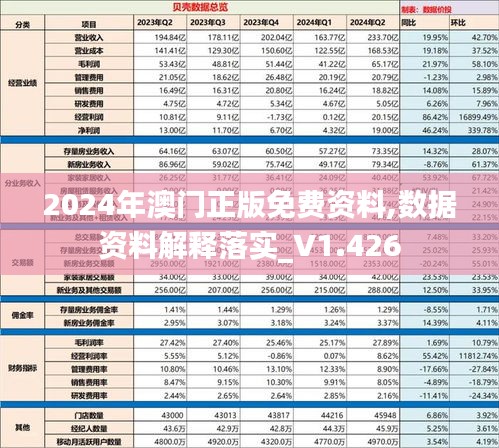 揭秘2024新澳门精准正版免费资料，细则释义与落实解析